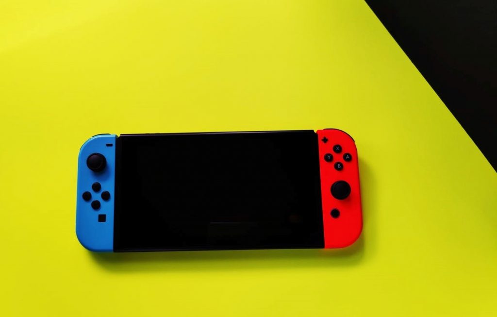 Red and Black Nintendo Switch