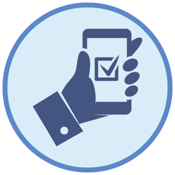 Quick loan application on our app